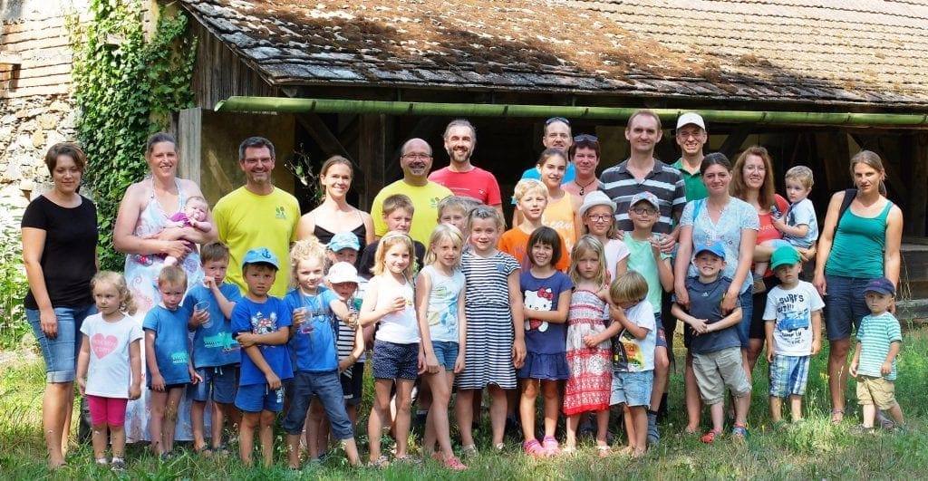 Besichtigung Erlinger Mühle Schönberger Kindersommer