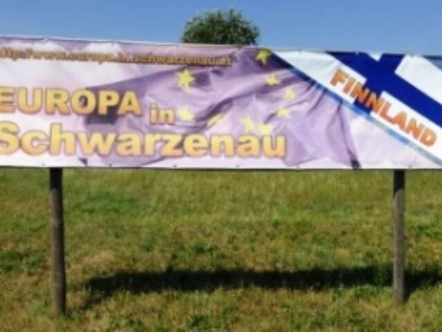 europa in schwarzenau banner