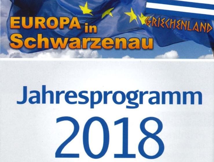 Europa in Schwarzenau Jahresprogramm 2018