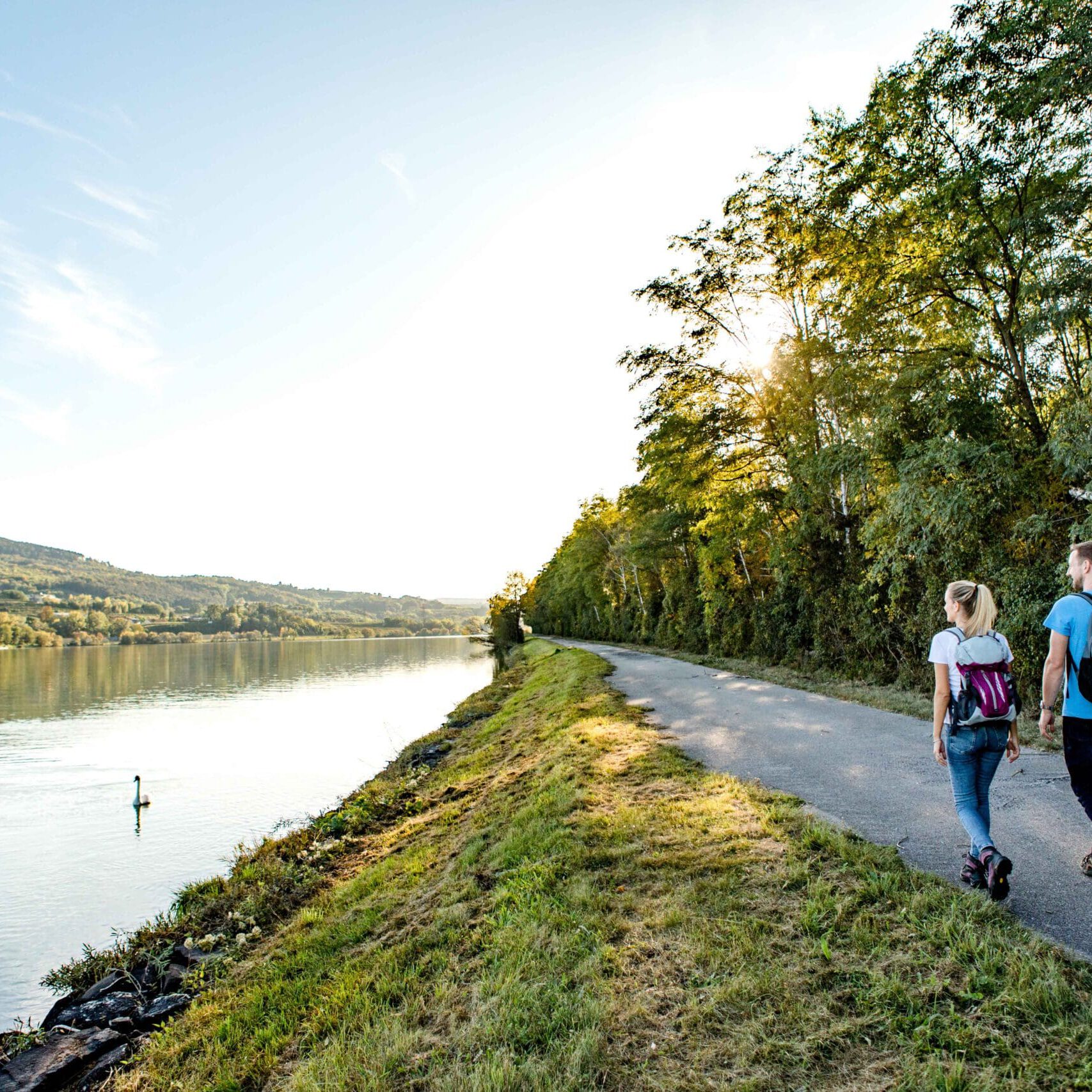 Weitwandern entlang der Donau