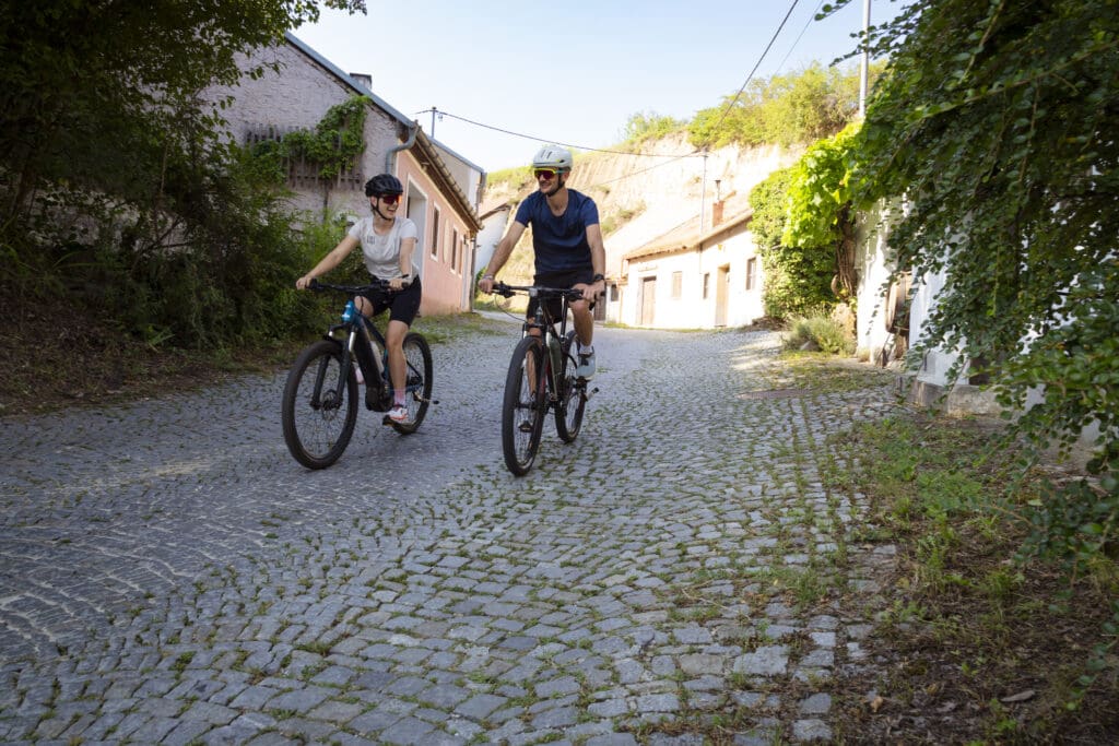 Weitwanderweg in der Kellergasse Rohrendorf
