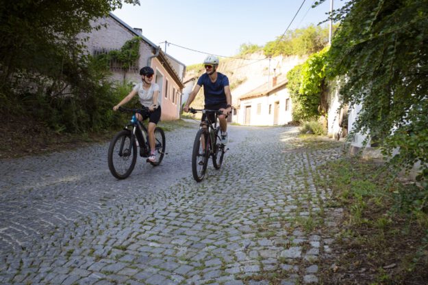 Weitwanderweg in der Kellergasse Rohrendorf