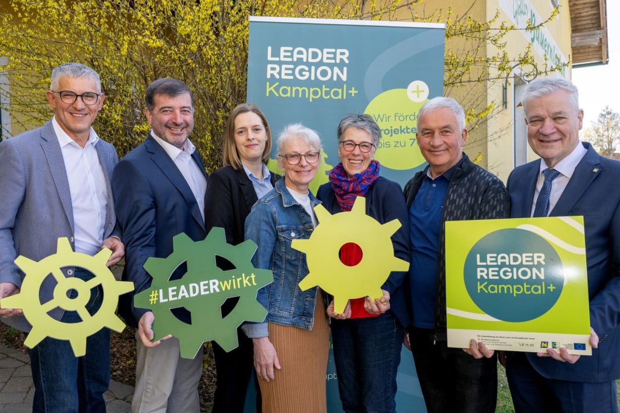 Pressefoto 1. Stopp #LEADERwirkt Tour